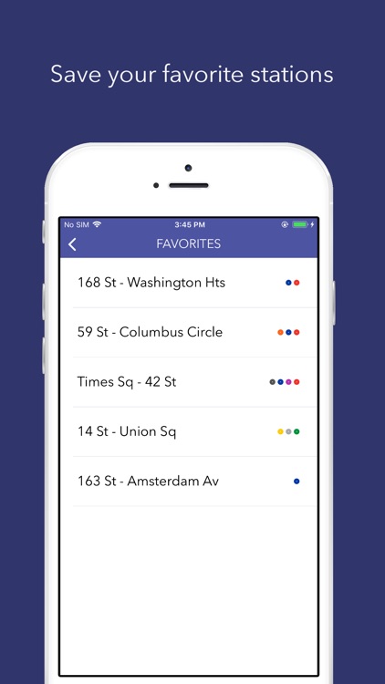 SUBWAY:NYC - Map + Train Times screenshot-3