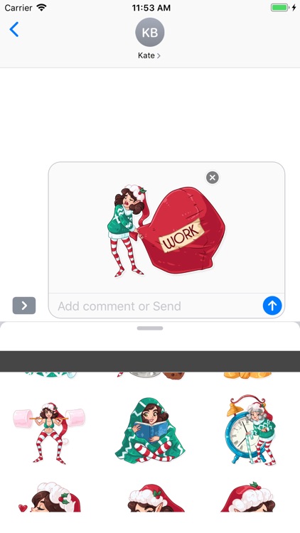 Penelope the Elf stickers pack