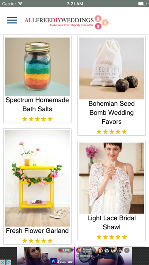 AllFreeDIYWeddings(圖1)-速報App