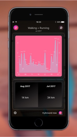 Distance Tracker: Walk + Run