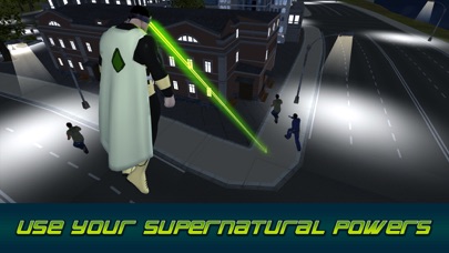 Flying Eye Laser Hero City Sim screenshot 4