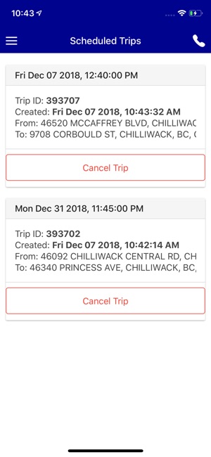 Chilliwack Taxi(圖5)-速報App