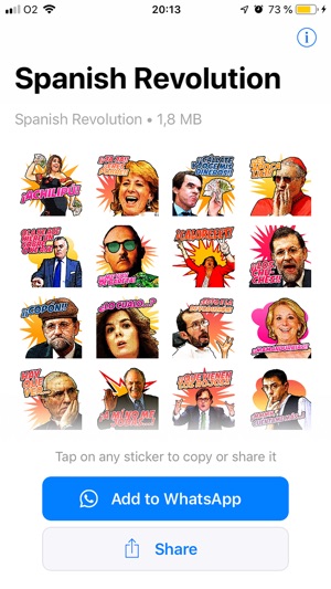 Spanish Revolution Stickers WA(圖4)-速報App