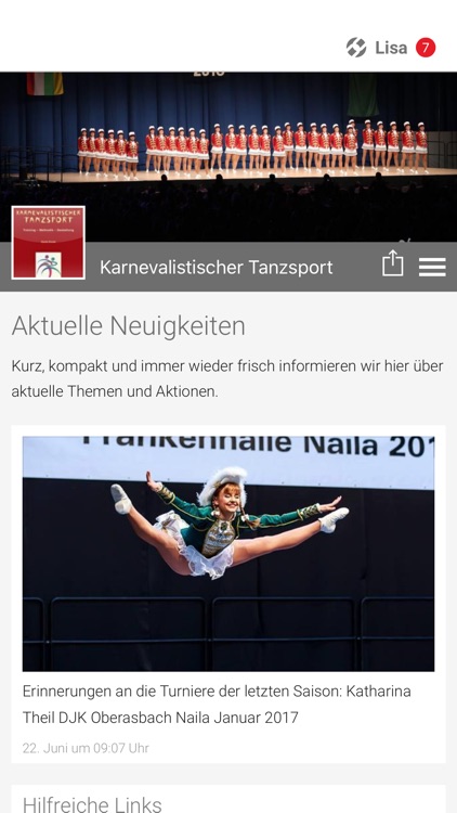 Karnevalistischer Tanzsport