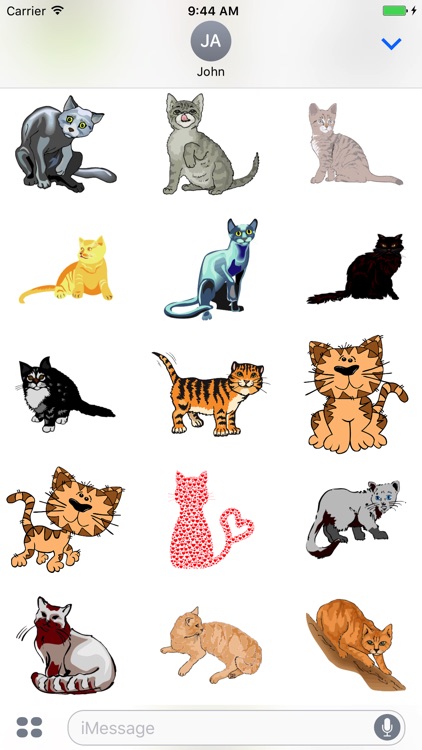 Cute Kitten Stickers - Meow! screenshot-3