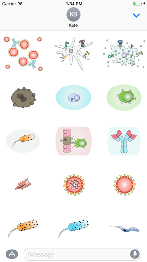 Immunology Cells Sticker Pack(圖2)-速報App