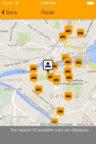 Taxiphone Genève screenshot 2