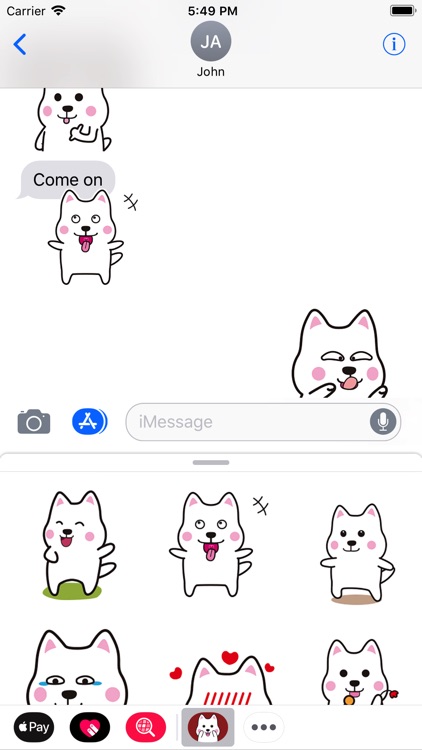 Corgi Animated Stickers