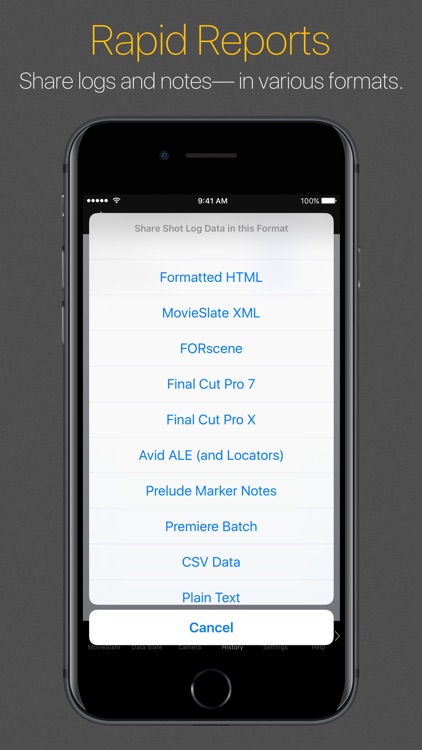 MovieSlate® 8