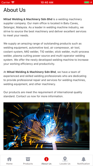 Mitad Welding & Machinery screenshot 4