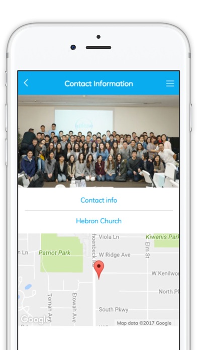 Hebron Church Mobile App screenshot 3