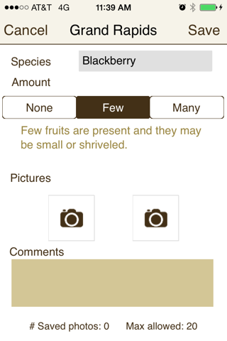 MI-MAST: Wildlife Food Tracker screenshot 4