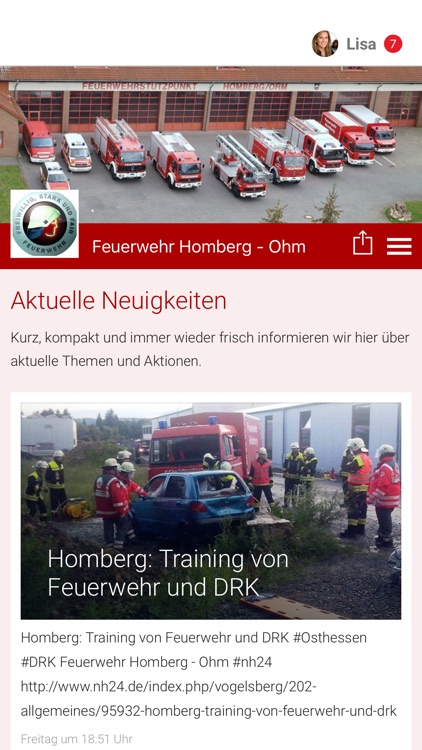 Feuerwehr Homberg - Ohm