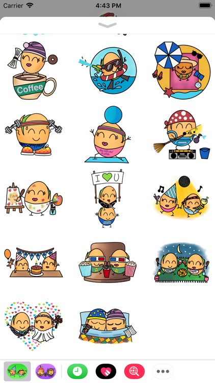 Paquitos Stickers: Moments screenshot-3