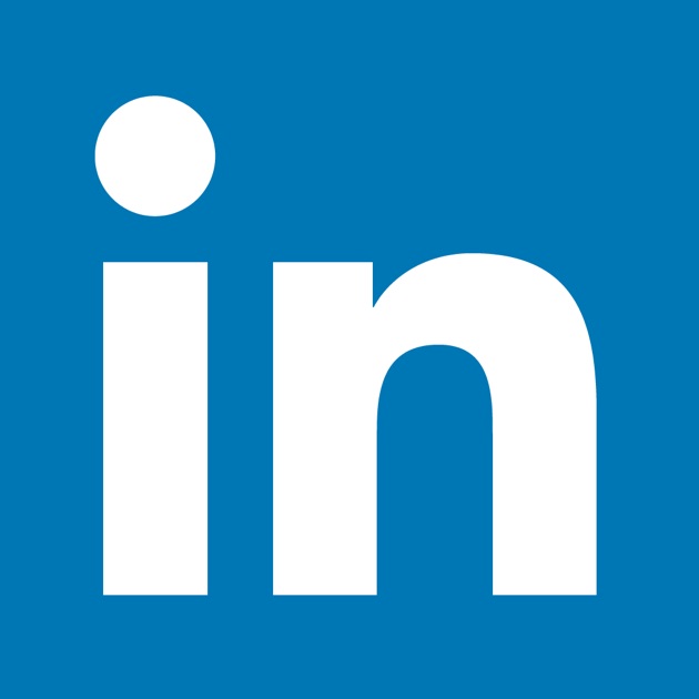 Ikon med logotyp för LinkedIn