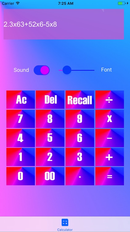 Calculator (Recall Musical) screenshot-4