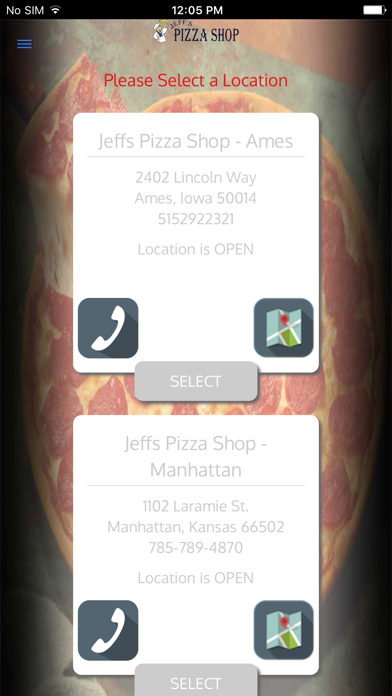 How to cancel & delete Jeff's Pizza Shop from iphone & ipad 1