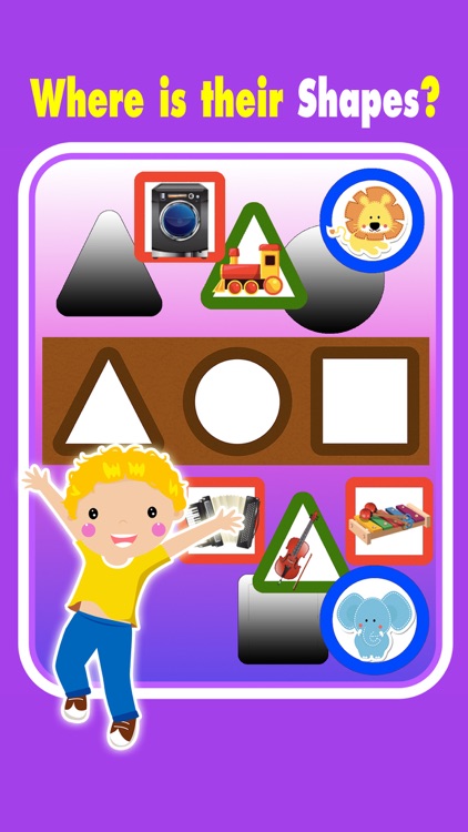 Toddlers funny with 4in1 puzzles games