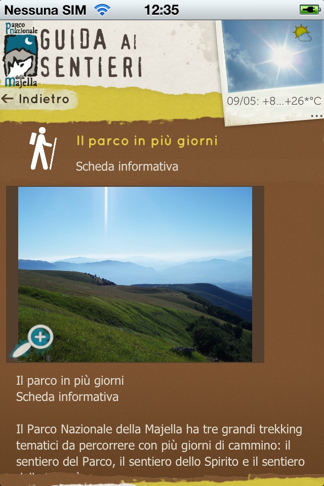 Guida Sentieri Majella App screenshot 2