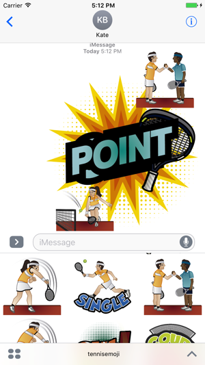 Tennis Emoji(圖2)-速報App