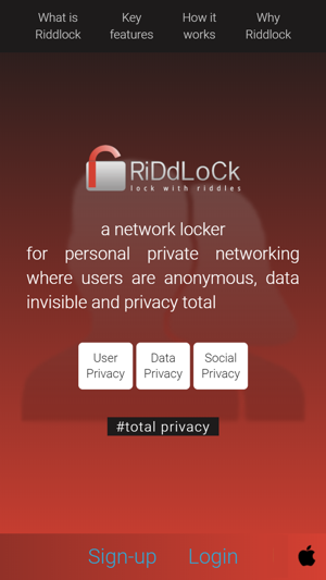 Riddlock – network locker