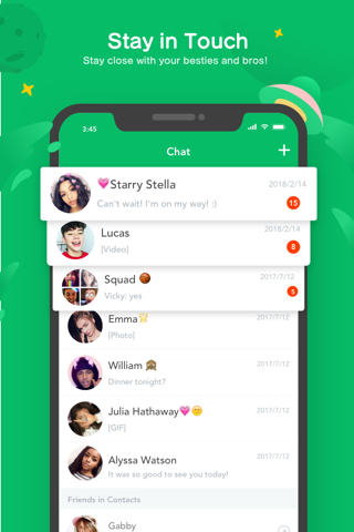 BOO! - Group Text & Video Chat screenshot 2