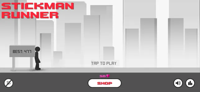 Captura de Pantalla 5 Stickman Parkour Runner iphone