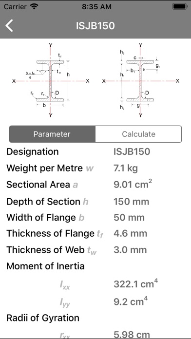 Metal Weight Calc & IS SP 6.1 screenshot 2