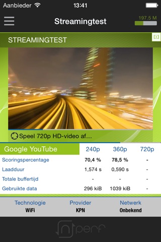 nPerf internet speed test screenshot 4