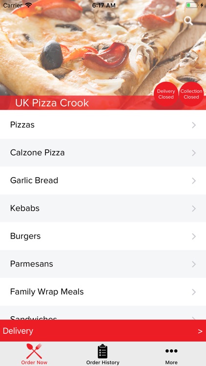 UK Pizza Crook