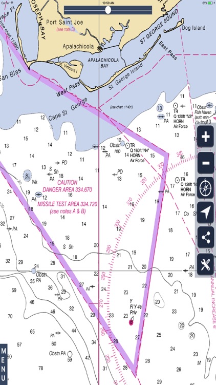 Nautical Charts of USA & GPS Navigation