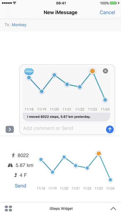 iSteps Widget screenshot-3