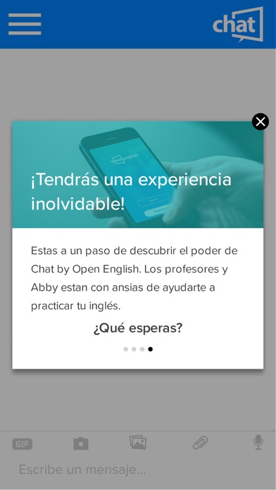 Chat by OE - Aprende Inglés screenshot 4