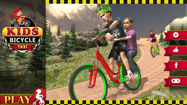 Kids BMX Bicycle Taxi Sim 2018(圖5)-速報App