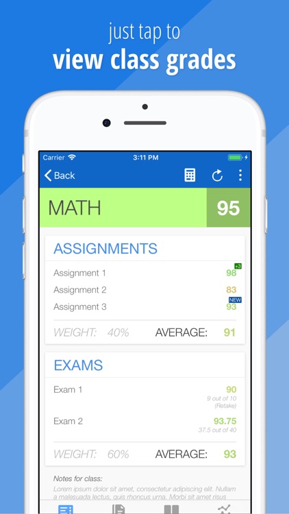 GradePro for grades