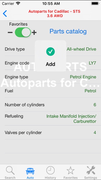 Autoparts for Cadillac