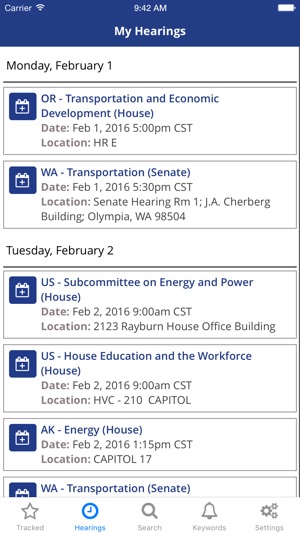 TrackBill: Legislation Tracker(圖4)-速報App