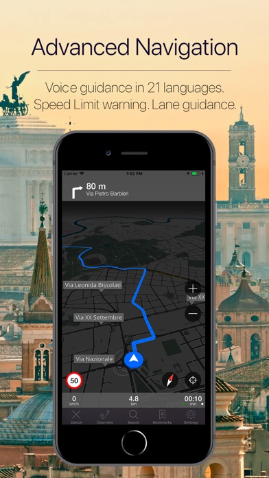 Italy Offline GPS Navigation screenshot 4