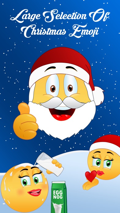 Flirty Christmas Emoji screenshot 2