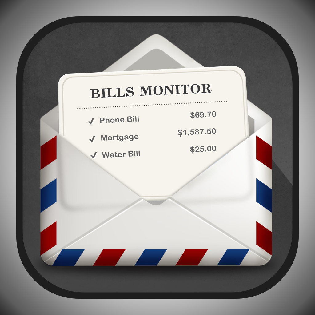 Bills Monitor Pro App Icon