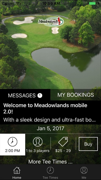 Meadowlands Golf Tee Times