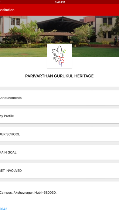 How to cancel & delete Parivarthan Gurukul Heritage from iphone & ipad 1