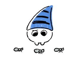 The official line stamp of the picture book “Drops Forest of Shappo-kun”