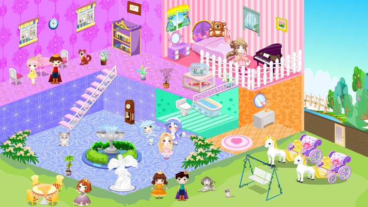 Decoration Princess Doll House