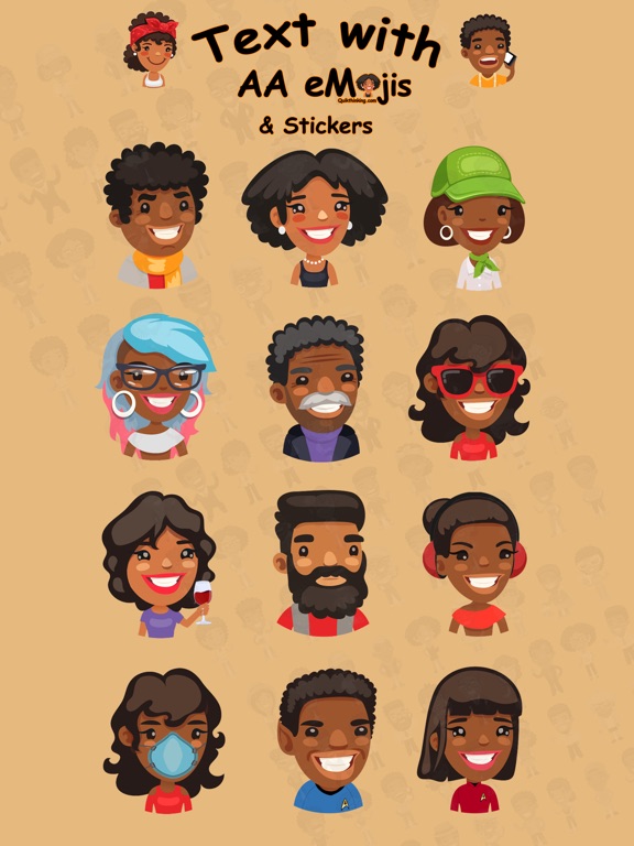 African American AAeMojis Apps 148Apps