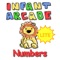 Have fun counting and learning numbers together with the infant arcade cast