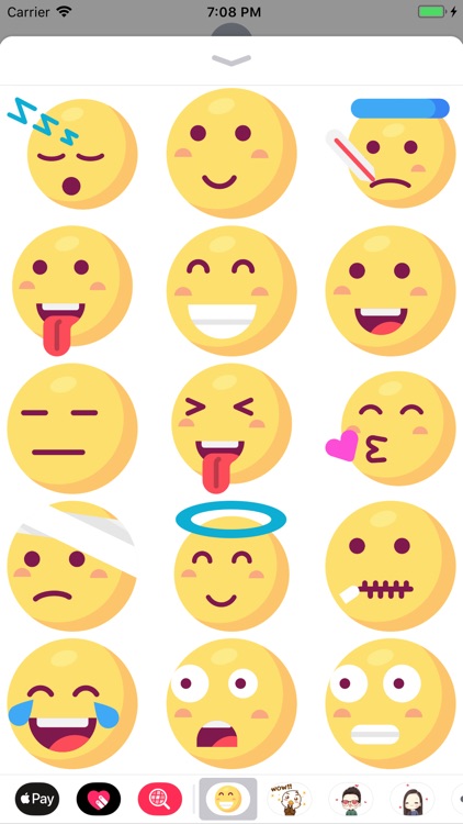 Big Emoji: 50 Big Stickers screenshot-3