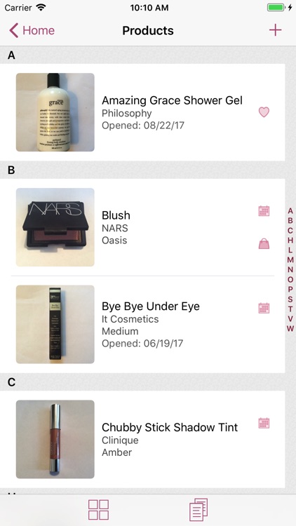 myBeautyCache Makeup Organizer