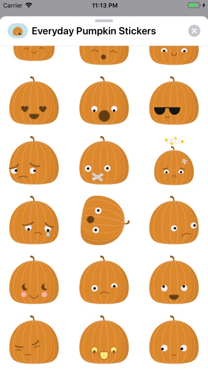 Everyday Pumpkin Stickers