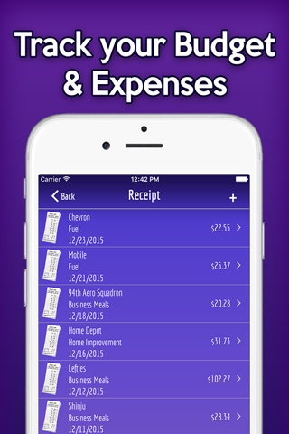 123 Receipt Expense Tracker screenshot 3